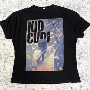 Kid Cudi 2013 Black Cotton Tultex Graphic Tee Size XL